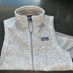Fleece Patagonia Grey Vest. Size M.